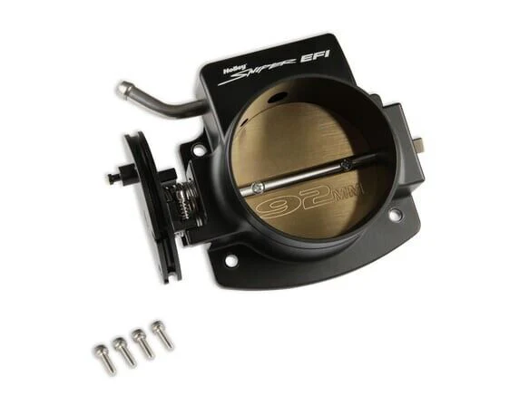 Holley Sniper EFI Black 92mm Throttle Body 4 Bolt Chev LS Engines # 860004-1