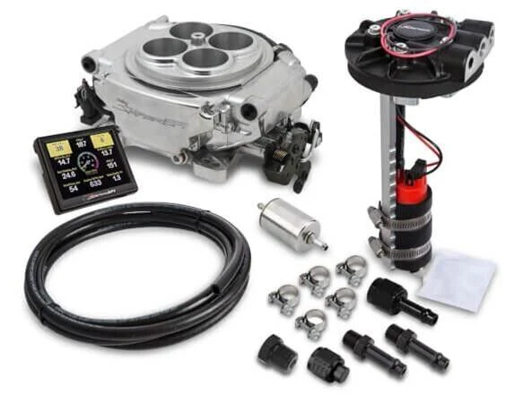 Holley Sniper EFI Self-Tuning Kit Handheld EFI Monitor & Fuel Pump # HO550-510D