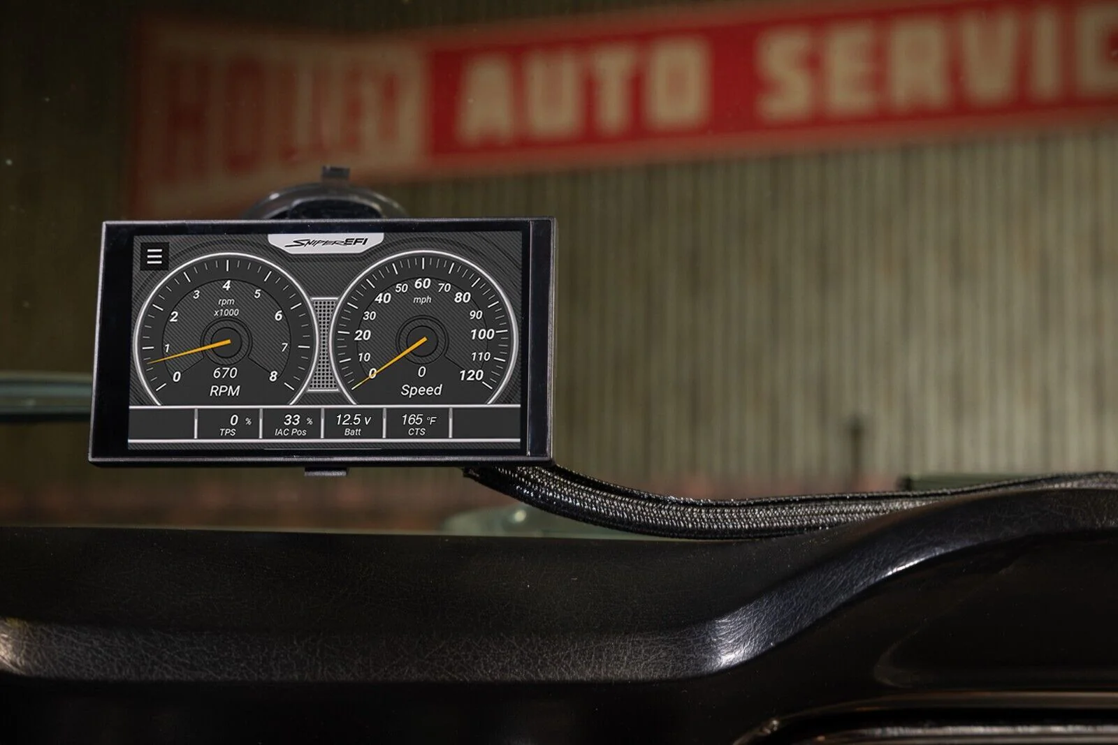 Holley Sniper Gauge Kits and Instrument Cluster # HO553-200 - Image 6