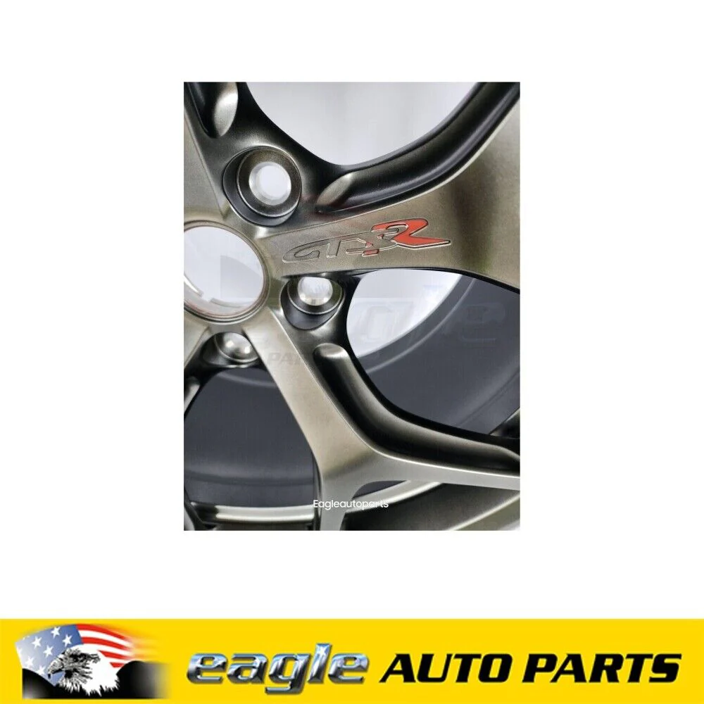 HSV GTSR Hyper Dark Stainless Rear Wheel Rim 20" x 10" Genuine - Image 2