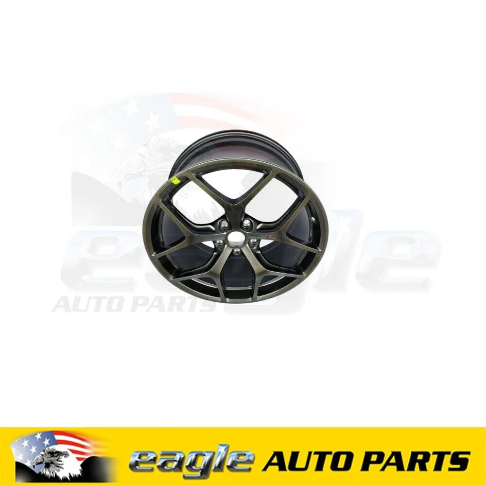HSV GTSR Hyper Dark Stainless Rear Wheel Rim 20" x 10" Genuine - Image 3