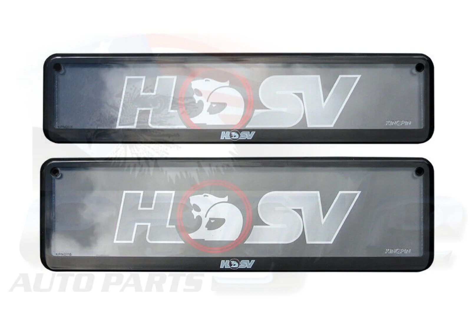 HSV NSW Licence Plate Cover Set Genuine # SPZ-300114