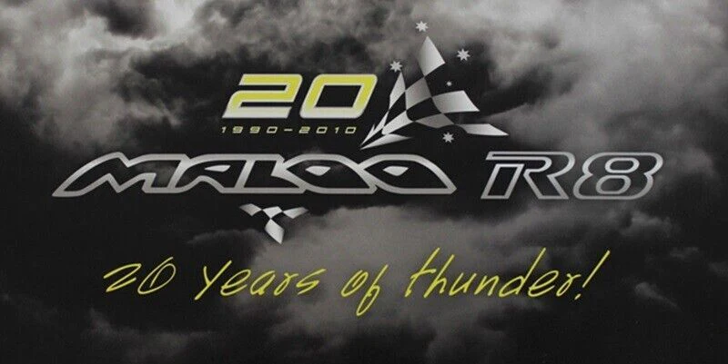 HSV R8 Maloo 20 Years Of Thunder Window Decal 1990 - 2010 Genuine HSV - Image 2