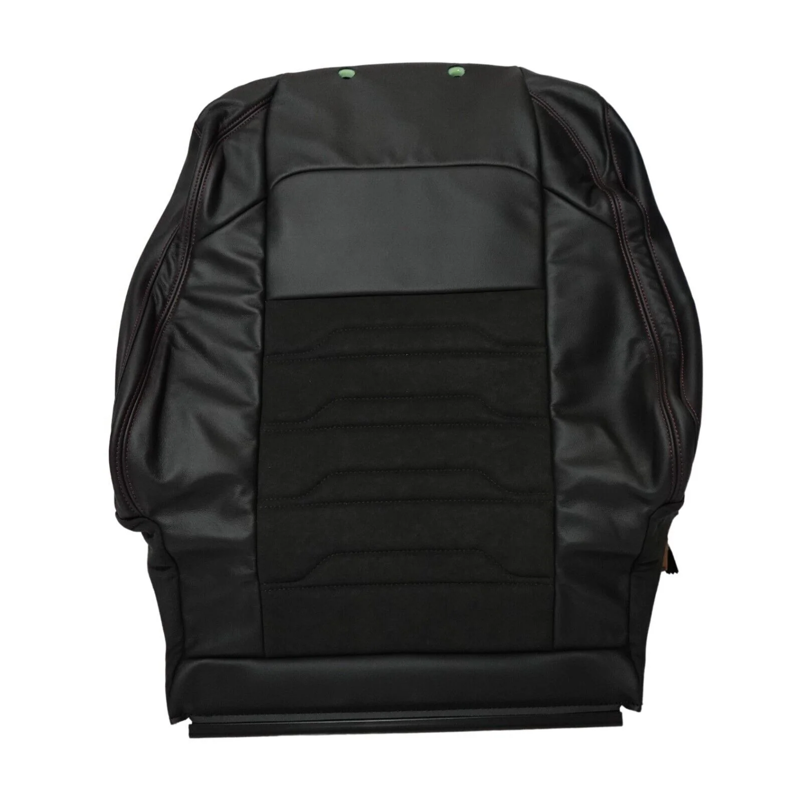 HSV RG COLORADO SPORTS CAT FRONT L/H SIDE SEAT BACK COVER BLACK LEATHER J155