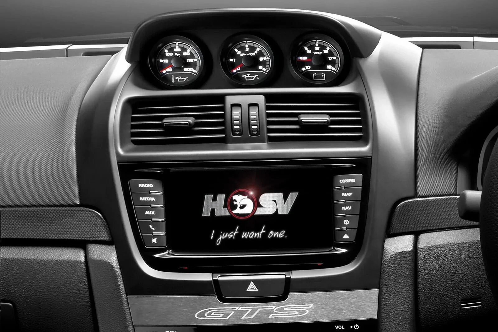 HSV VE E3 GTS IQ Radio Facia Applique Genuine # B06-100706 - Image 2