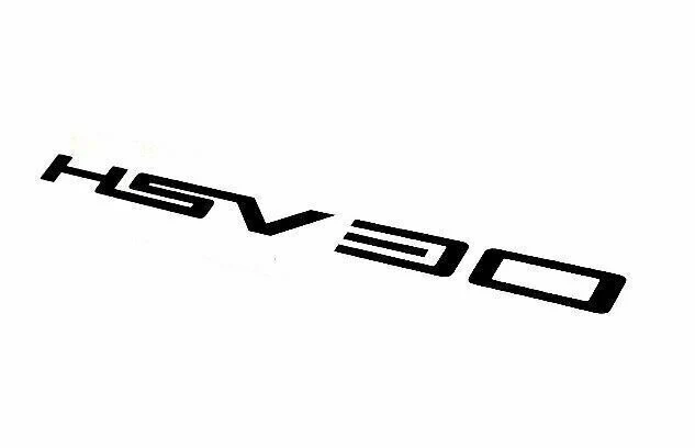 HSV VF GEN-F2 GTS Clubsport Window Decal " HSV 30 " 30th Anniversary Genuine - Image 2
