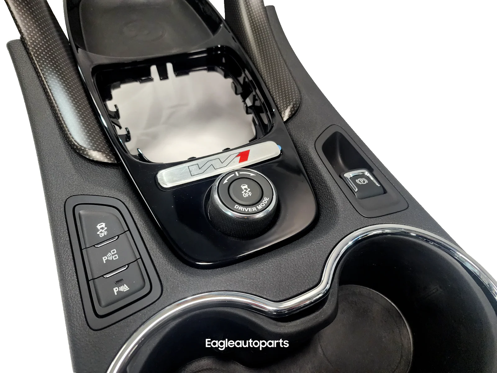HSV VF W1 Centre Console To Suit Manual Transmission Carbon Fibre Trim HSVCONV6 - Image 2