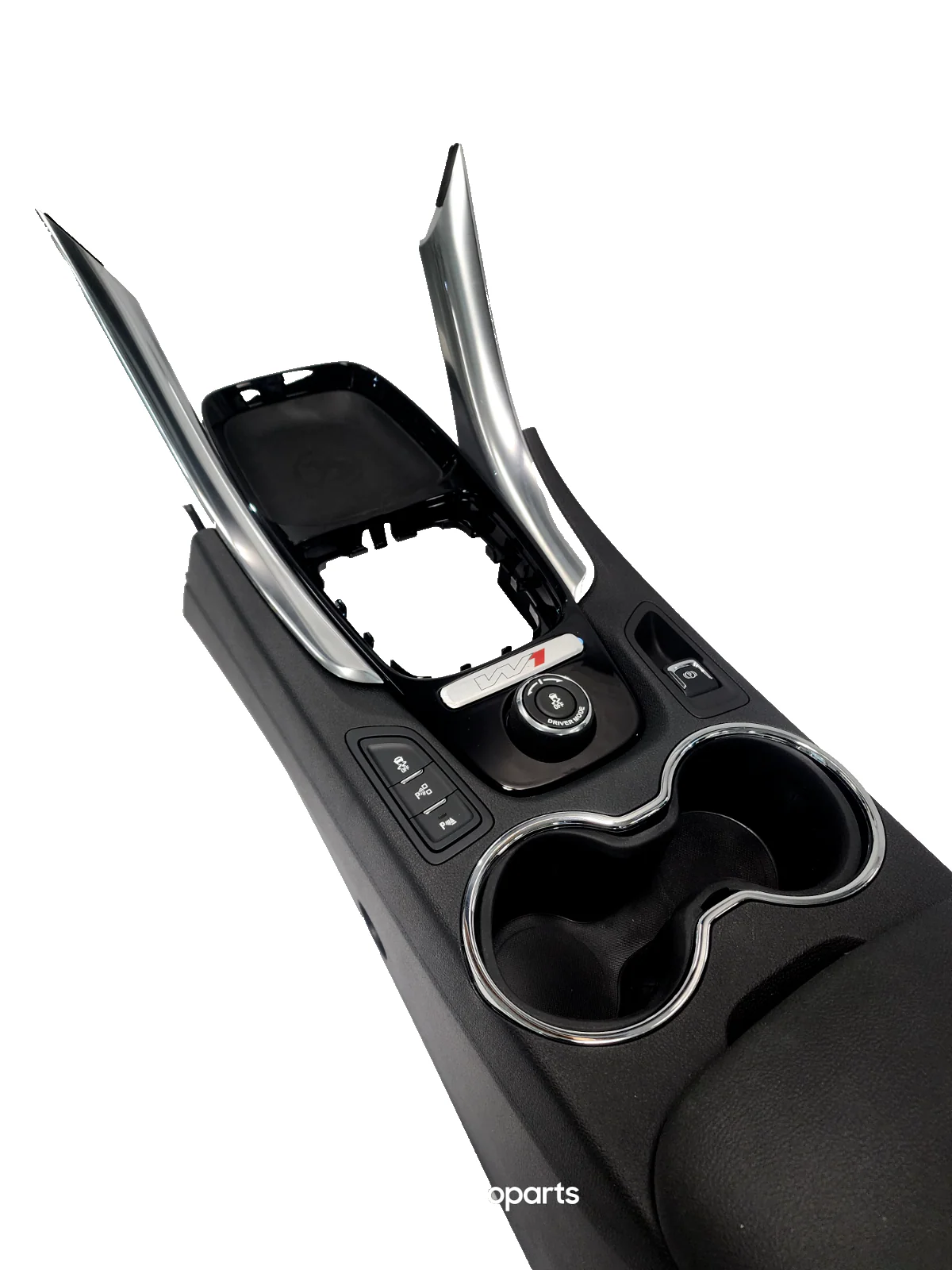 HSV VF W1 Walkinshaw Full Centre Console To Suit Manual Transmission Silver Trim HSVCONV1 - Image 3