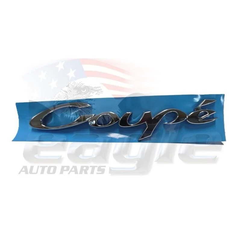 HSV VY V1 COUPE REAR BOOT LID BADGE " COUPE " # E08-021105