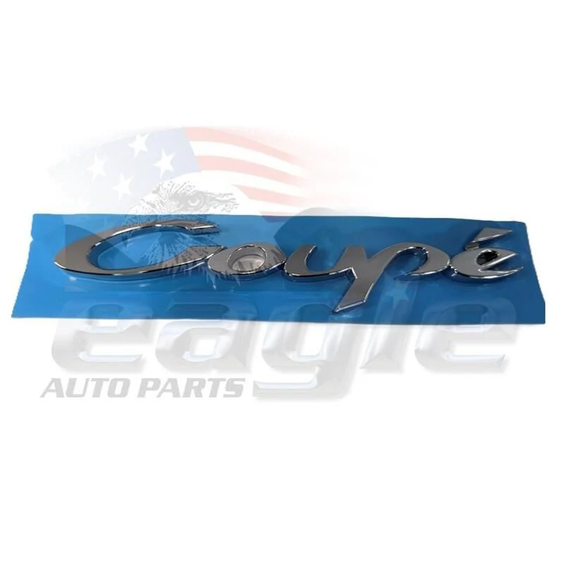 HSV VY V1 COUPE REAR BOOT LID BADGE " COUPE " # E08-021105 - Image 2