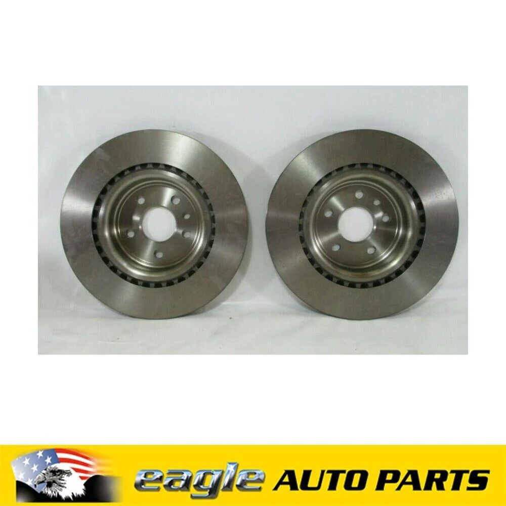 JAGUAR F-PACE REAR DISC BRAKE ROTORS 2015 OE # T4A2061 - Image 2