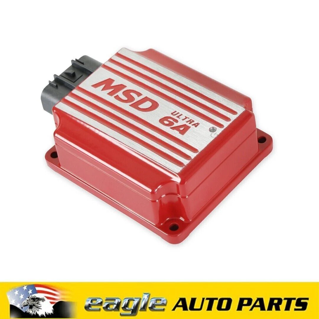 MSD MINI ULTRA DIGITAL 6A IGNITION CONTROL BOX RED # MSD6202 - Image 2