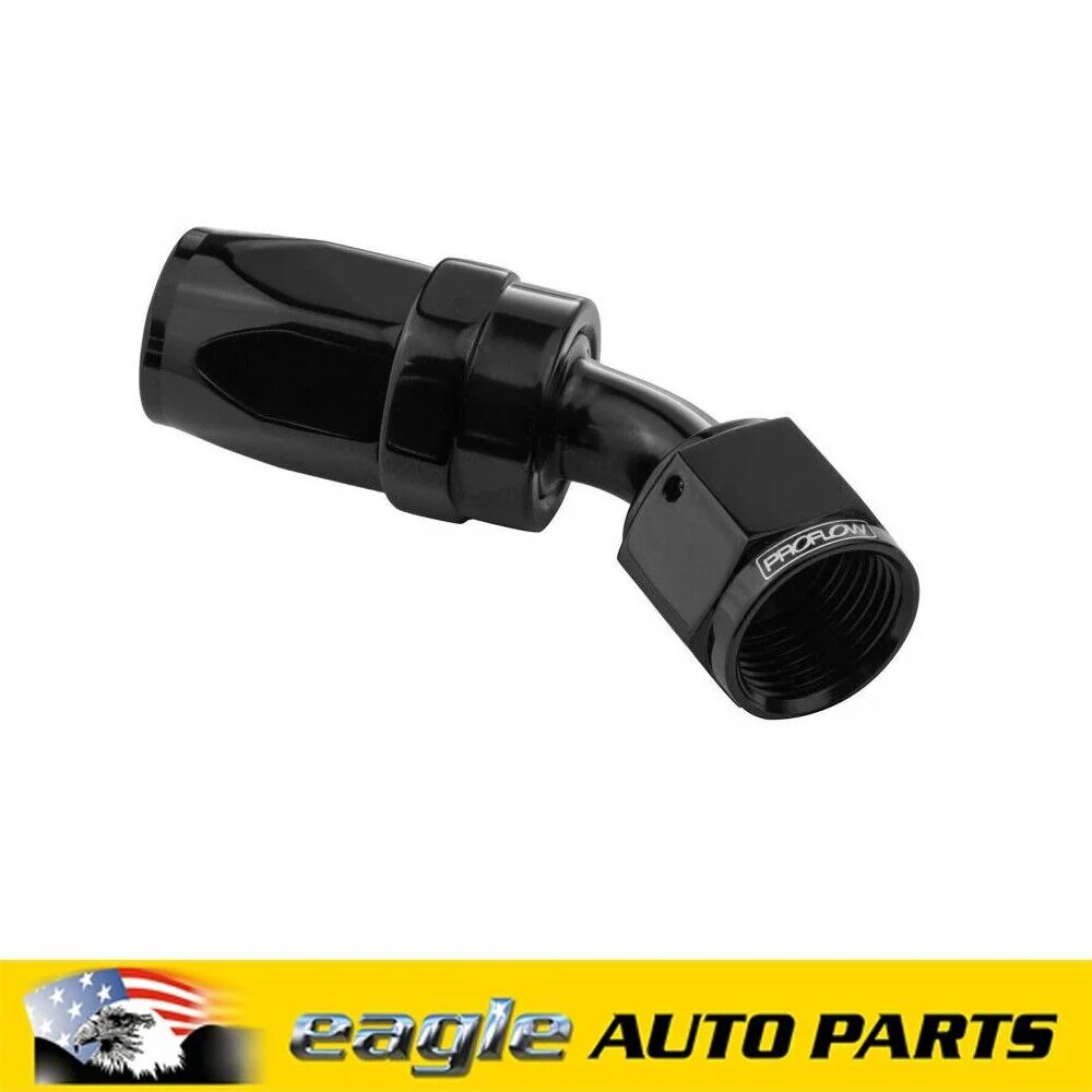 PFE Fittings 45 Degree Fitting Hose End -12AN Black # PFE102-12BK