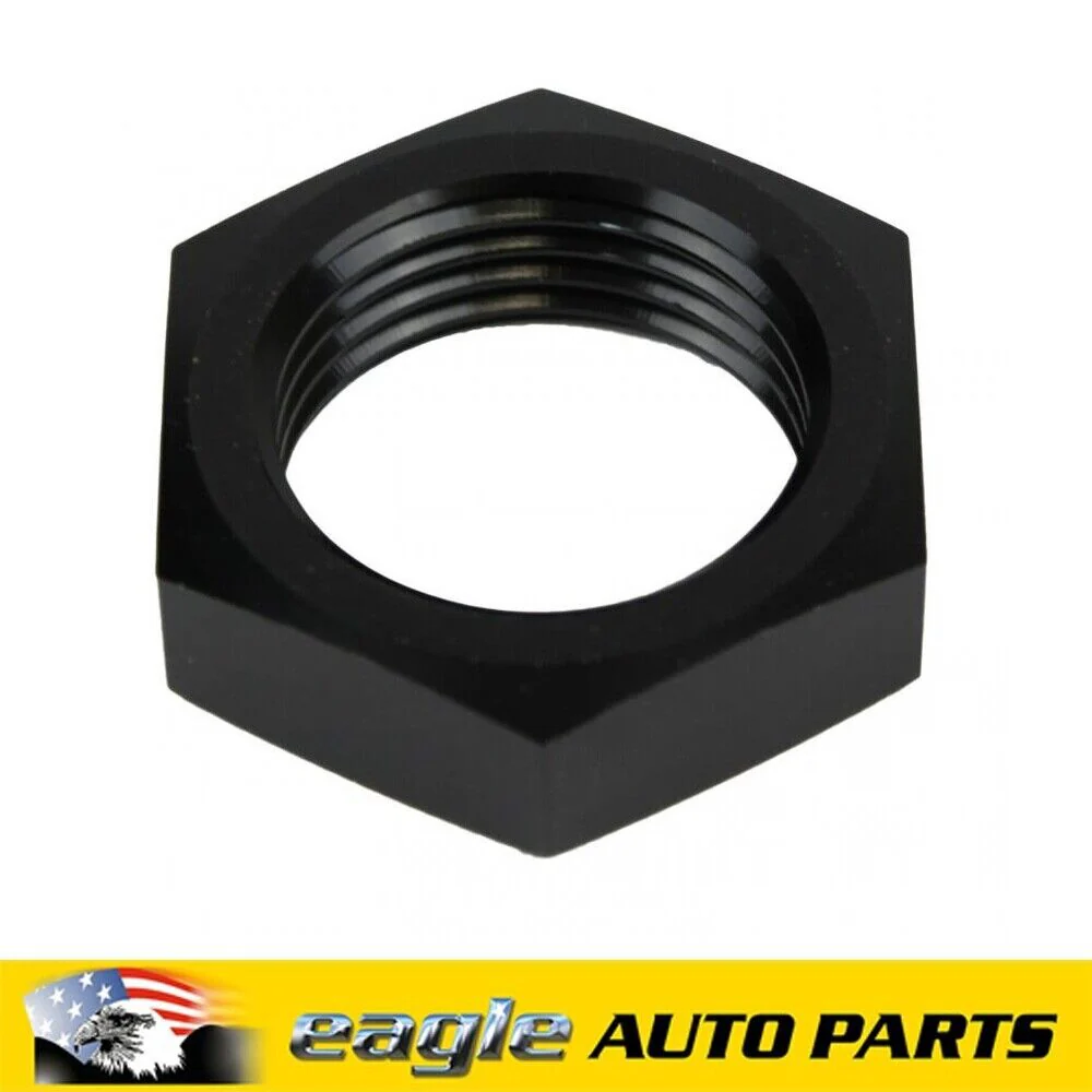 PFE Fittings Bulkhead Nut -06AN Black  # PFE924-06BK