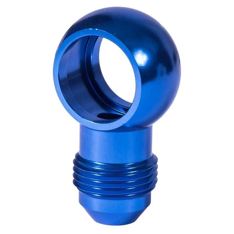 Proflow Fitting Banjo to Hose End 14mm To -06AN, Black # PFE720-06BK