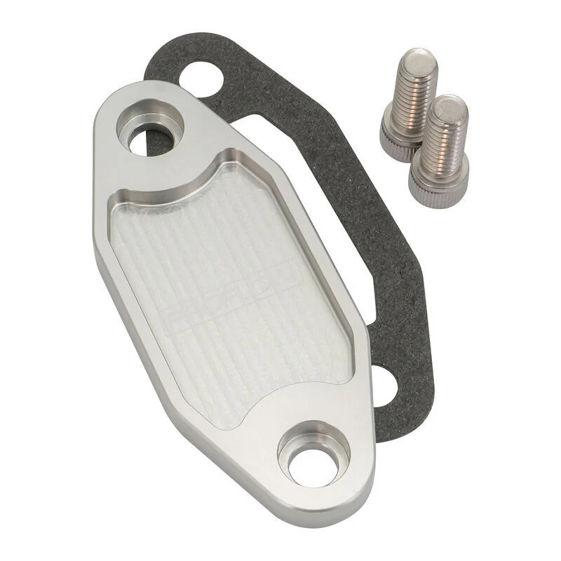 Proflow Ford 302 351 Cleveland Fuel Pump Block Off Plate # PFEFB-104S
