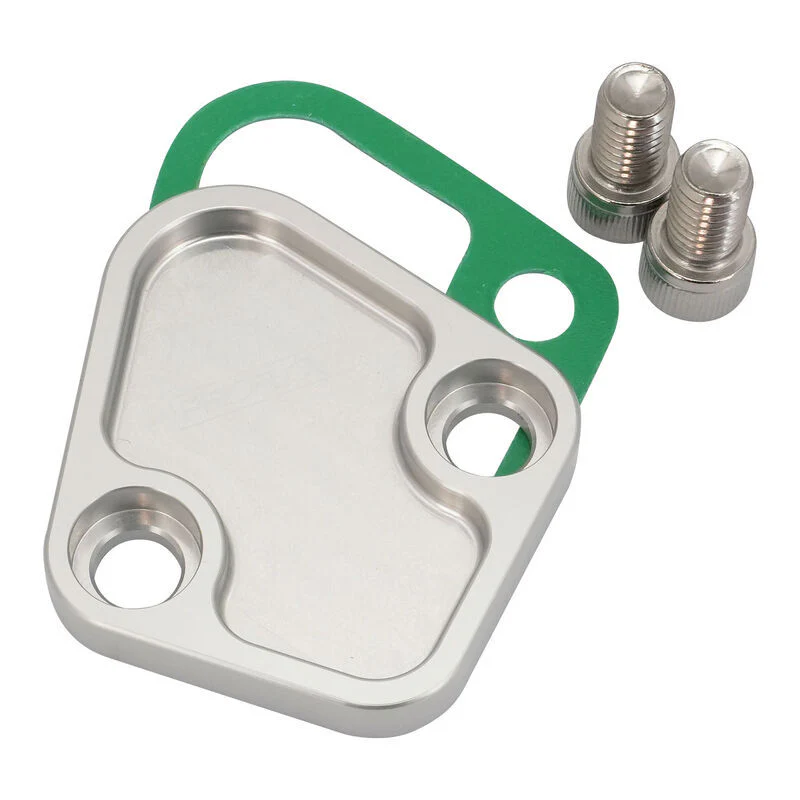 Proflow Fuel Pump Block-Off Plate Windsor BBC Chrysler # PFEFB-101S
