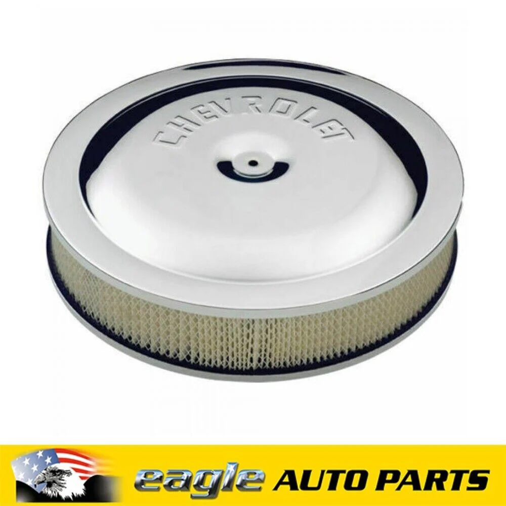 Proform Chev High-Performance Chrome 14" Air Cleaner Assembly  # 141-307