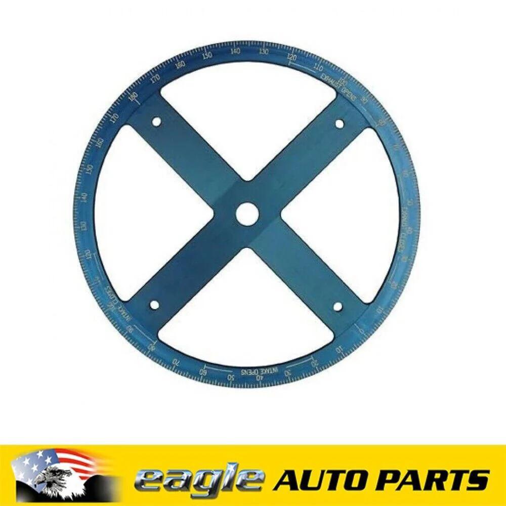 PROFORM Professional Degree Wheel, Aluminum, Blue, 16 in. Diameter  # 67490