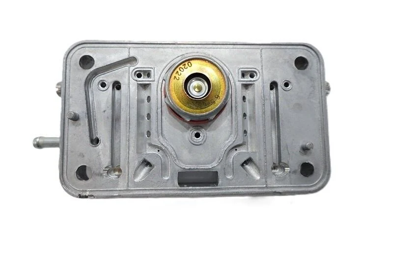 QUICK FUEL CARBURETOR SL1957 FRONT METERING BLOCK TAKE OFF # QF-SL1957-MB-TO - Image 2