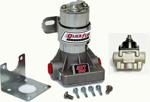 Quick Fuel Electric 14psi 125gph Fuel Pump With Fuel Regulator  # 30-125-1RQFT