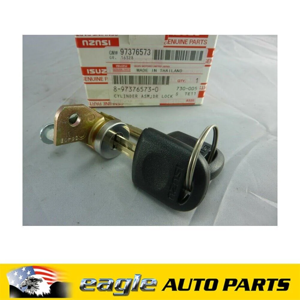 RODEO RA 04 - 06 DRIVERS DOOR BARREL & KEY C24SE 6VE1 4JA1 4JH1 # 8973765730