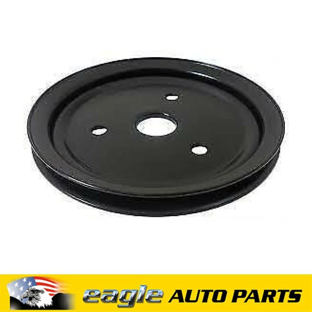 RPC CHEV 350 SINGLE CRANKSHAFT PULLEY SWP BLACK # R9602BK