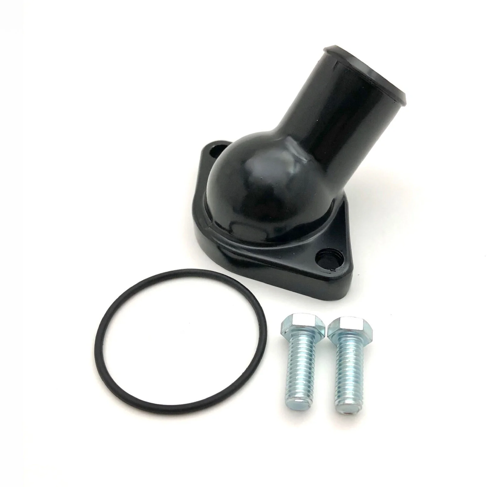 RPC Chev 350 V8 Small Block Engines Black Thermostat Housing # R9228BK