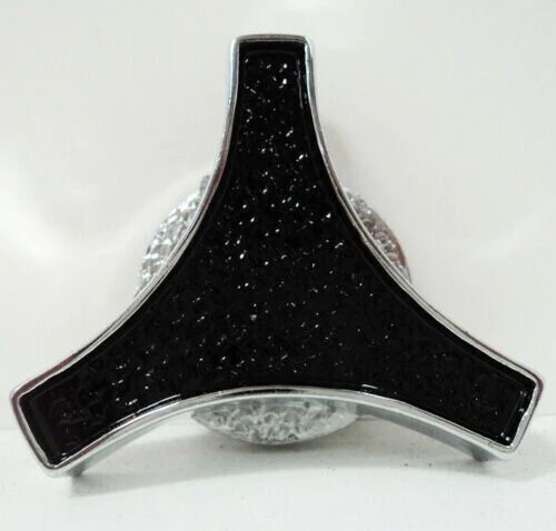 RPC Deluxe Air Cleaner Wing Nut 5/16 - 18 Threads - Chrome / Black  # R2180