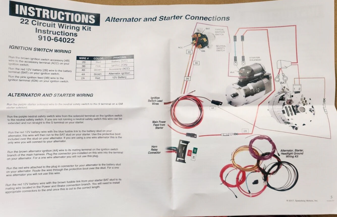 RPC UNIVERSAL 22 CIRCUIT WIRE HARNESS KIT # R1077 - Image 4