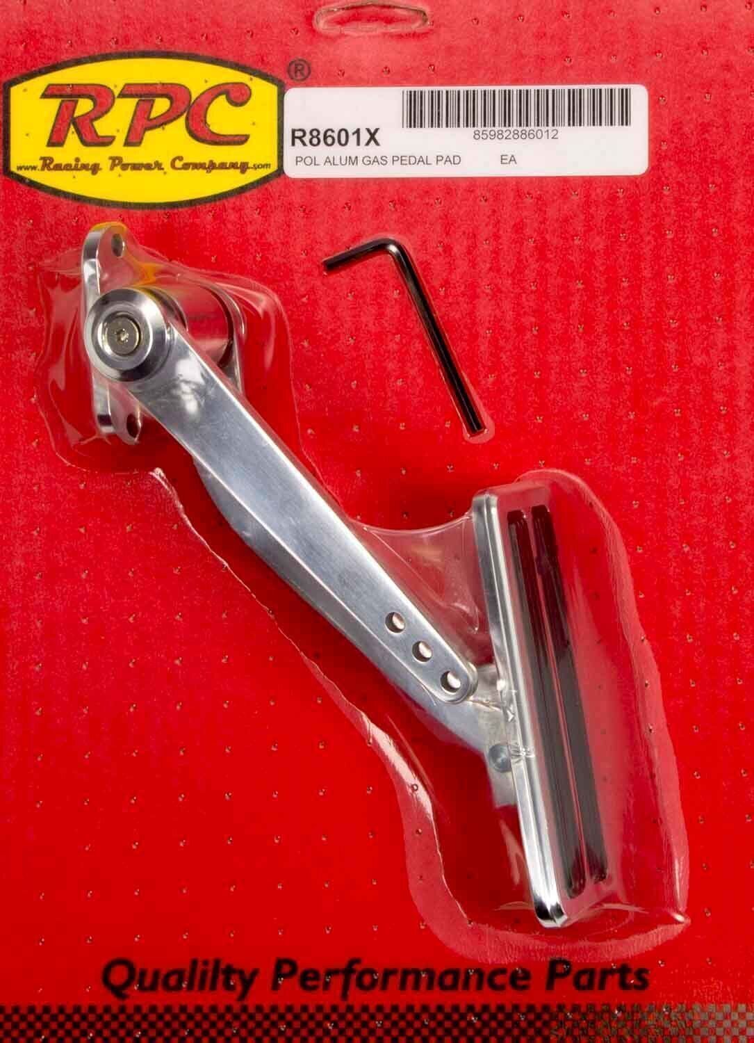 RPC Universal Polished Aluminium Accelerator Pedal # R8601X