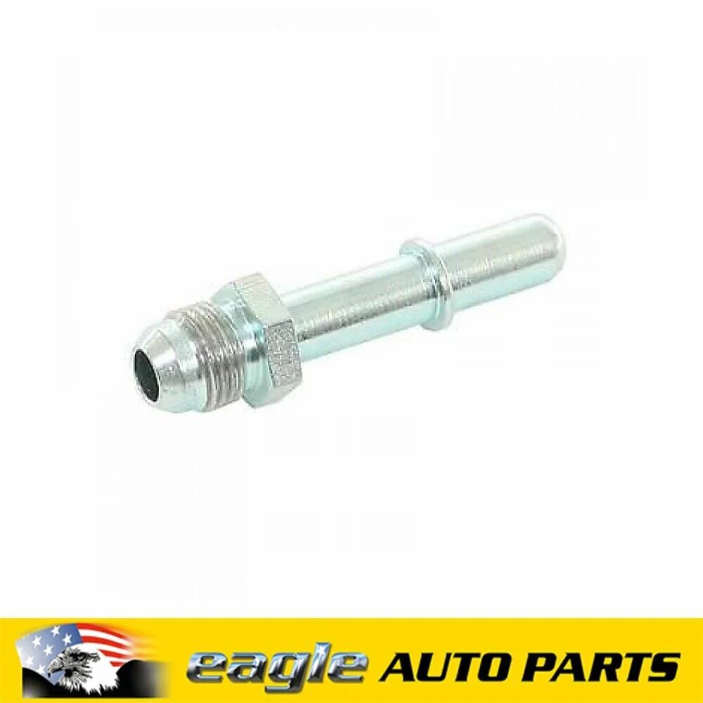 Russell Fuel Rail ProFlow Fitting Adapter 3/8 Male Quick Connect - 6AN PFE817-02
