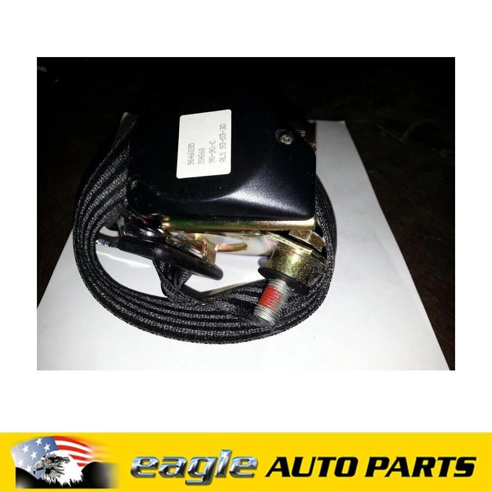 Saab 900 CV  1986 - 1993  Rear Seat Belt      # 9645235 - Image 2
