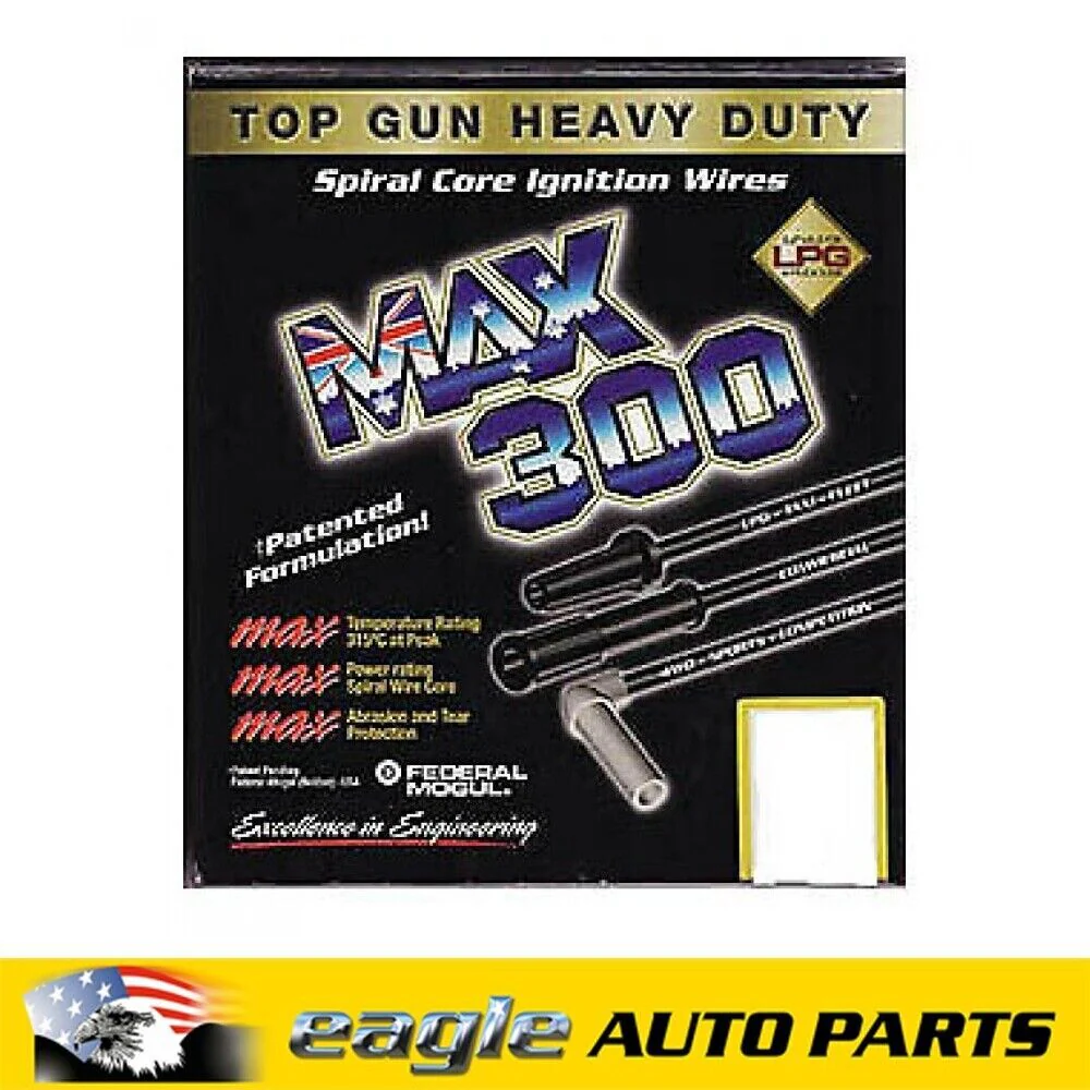 Top Gun Spark Plug Leads To Suit Mazda 323 & Ford Laser 1.6/1.8I /16V  # MAX4406